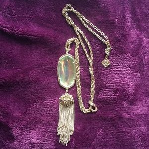 Kendra Scott clear iridescent Rayne